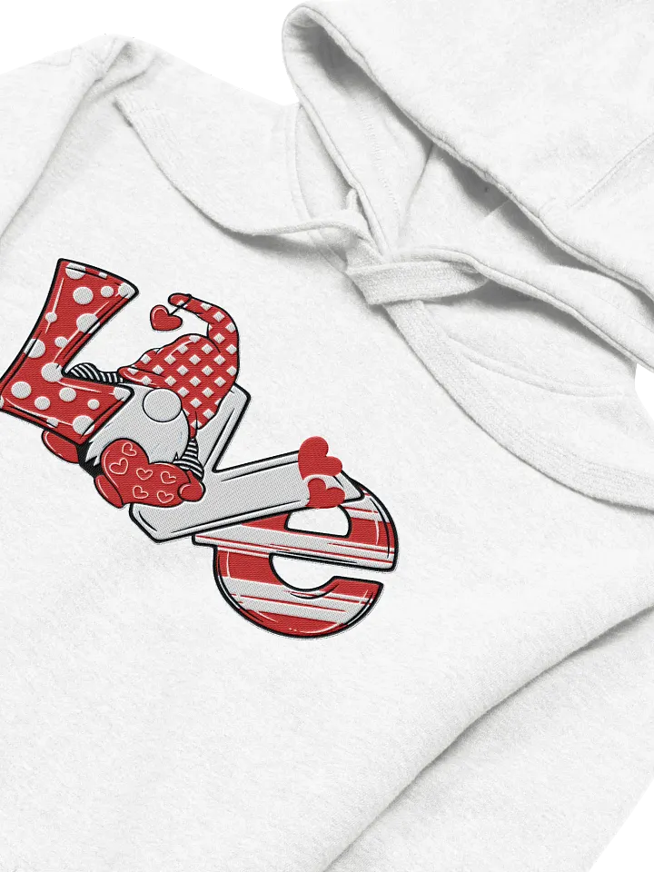 Gnome Love Premium Embroidered Hoodie product image (5)