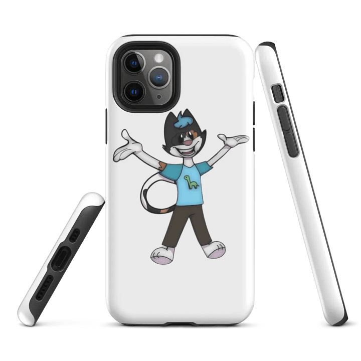 Dino Cat Adventure iPhone® Tough Case product image (2)