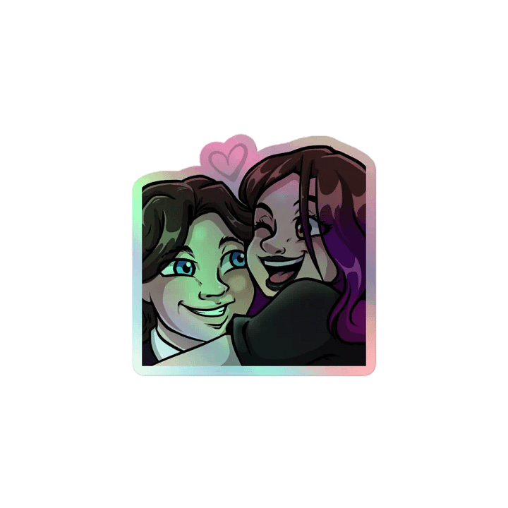 Embrace Love Holographic Sticker product image (1)