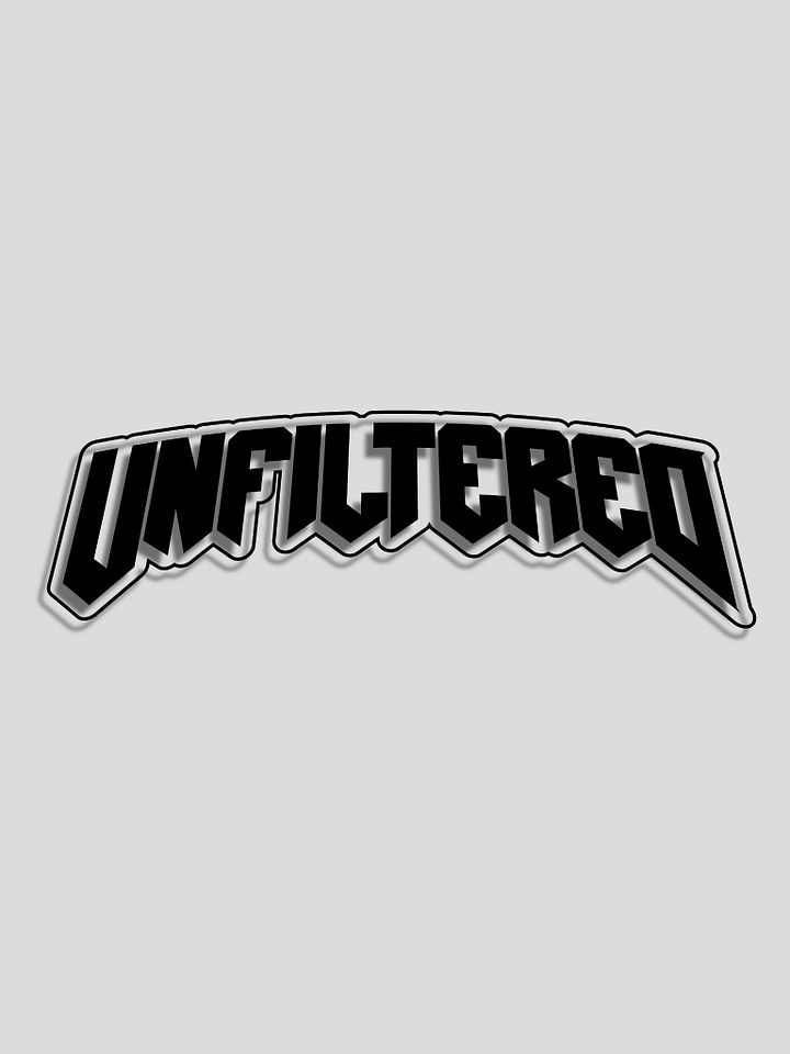 Unfiltered Retro Sticker (Digital Download) product image (1)