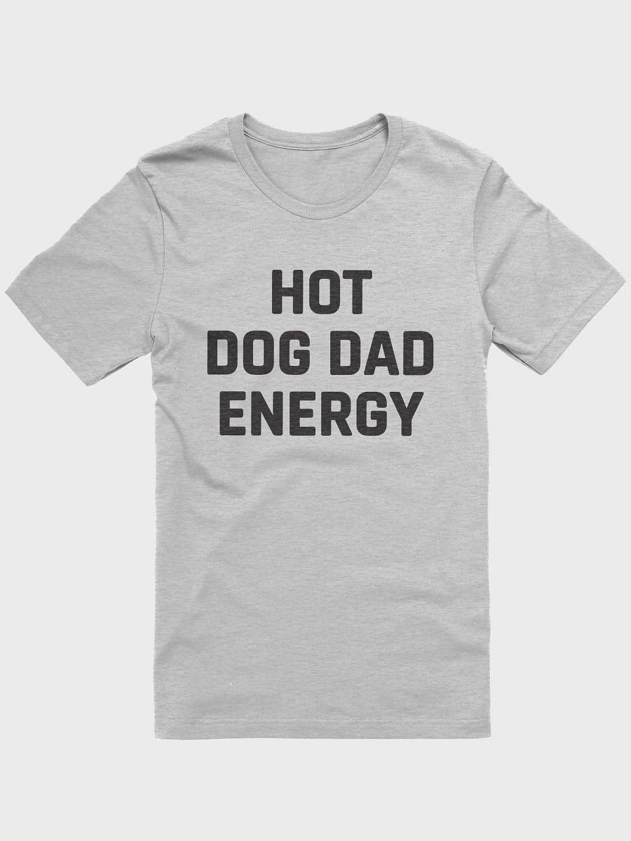 Hot Dog Dad Energy (Black Heathered Text) product image (3)