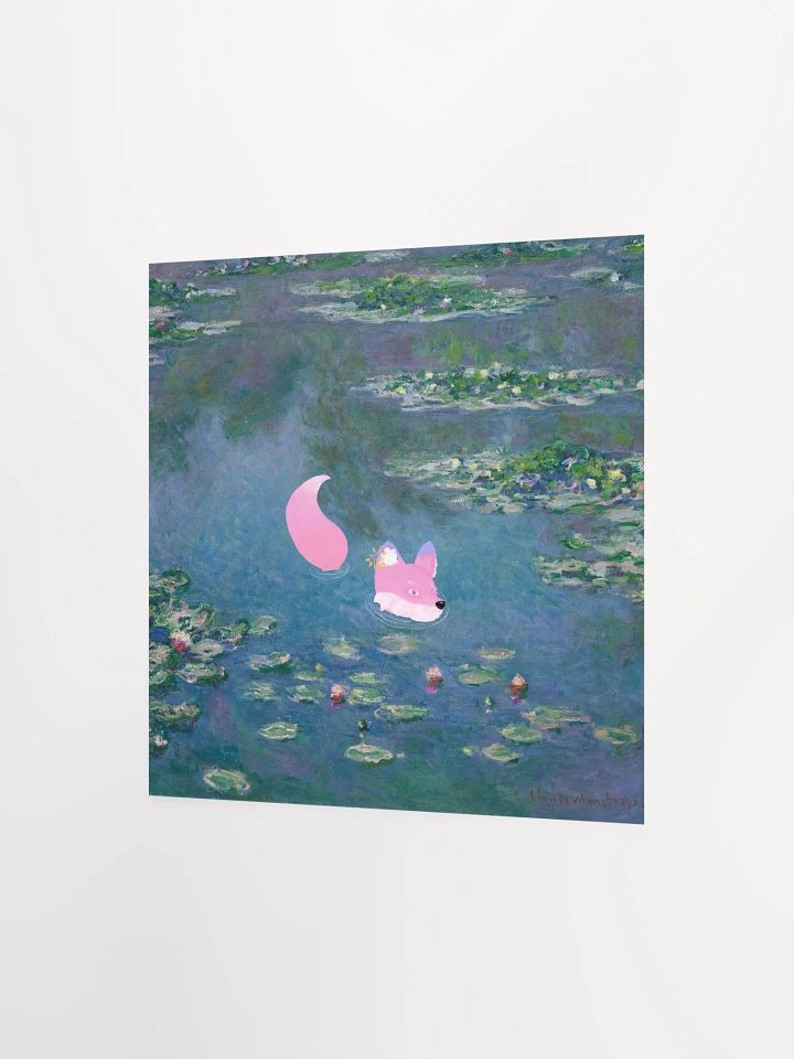 Monet's f0x matte print product image (3)