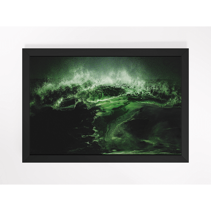 Green Wave I Framed Print product image (1)