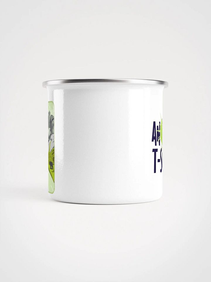 UFO Crash Bear Enamel Mug product image (2)