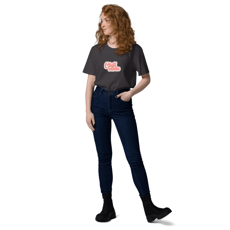 Chill Vibes Organic Cotton T-shirt product image (142)