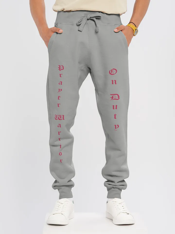 Prayer warrior on duty joggers Unisex product image (7)