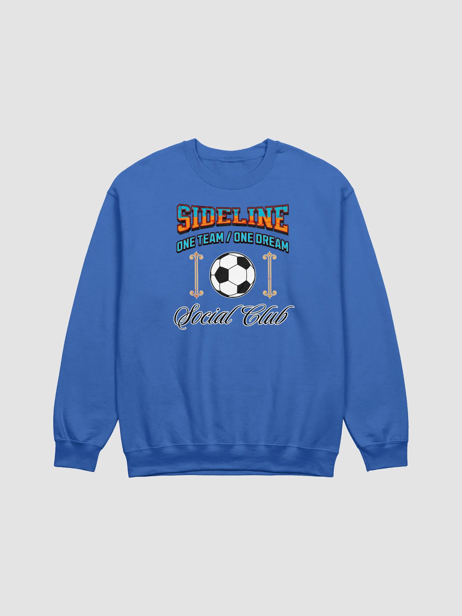 Sideline One Team One Dream Social Club Soccer Crewneck product image (7)