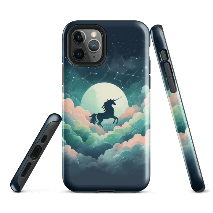 Lunar Unicorn Dreams Tough Case for iPhone® product image (2)