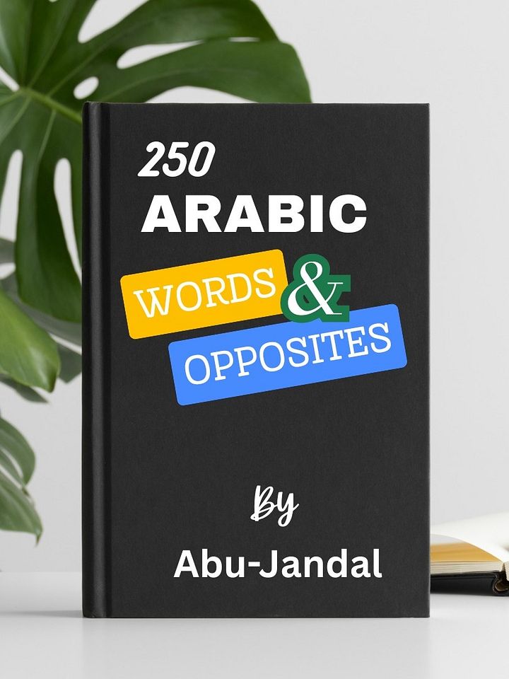 250 Arabic Words and Opposites product image (1)