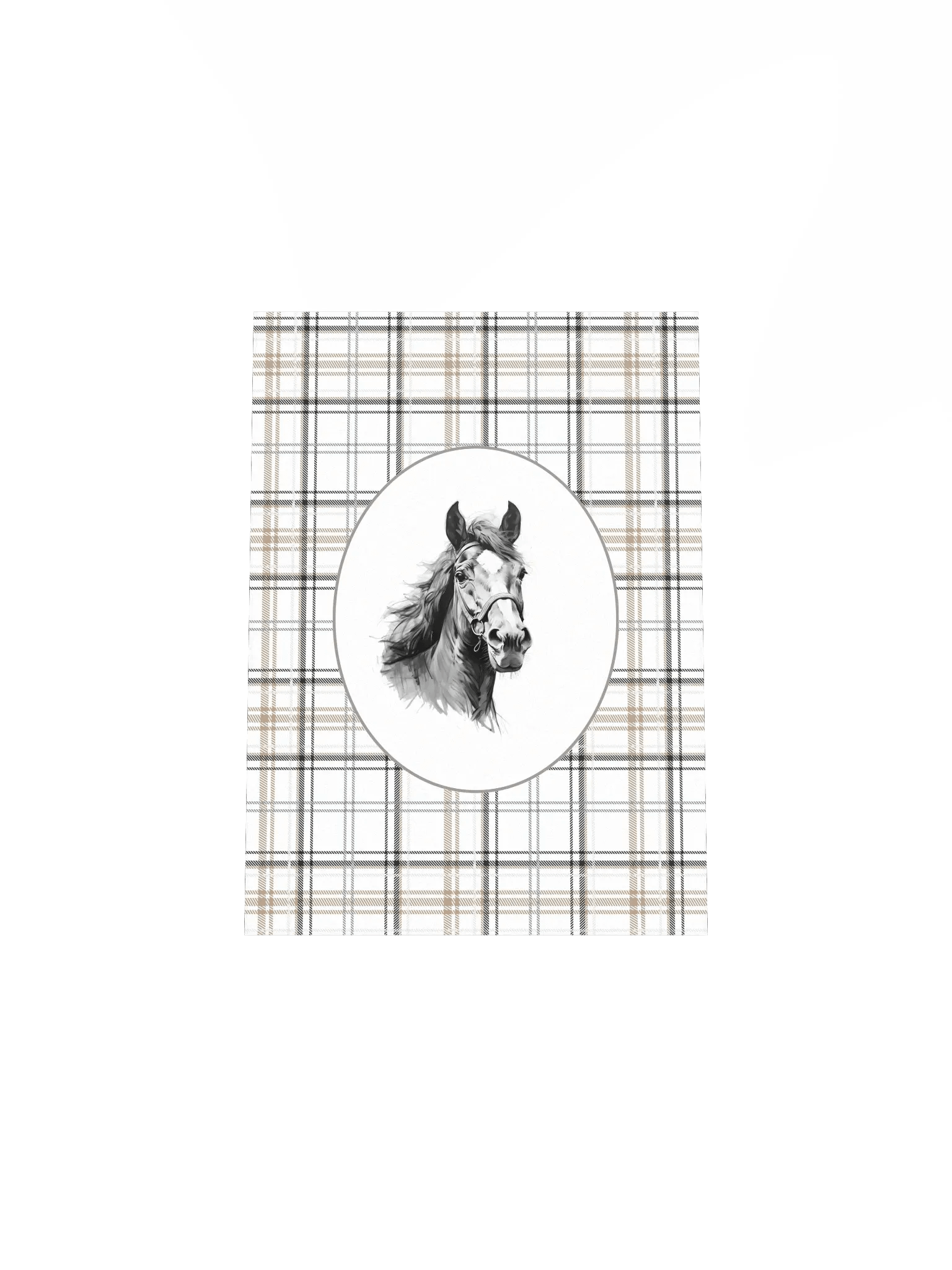 Rustic Horse Sketch - Country Charm product image (5)