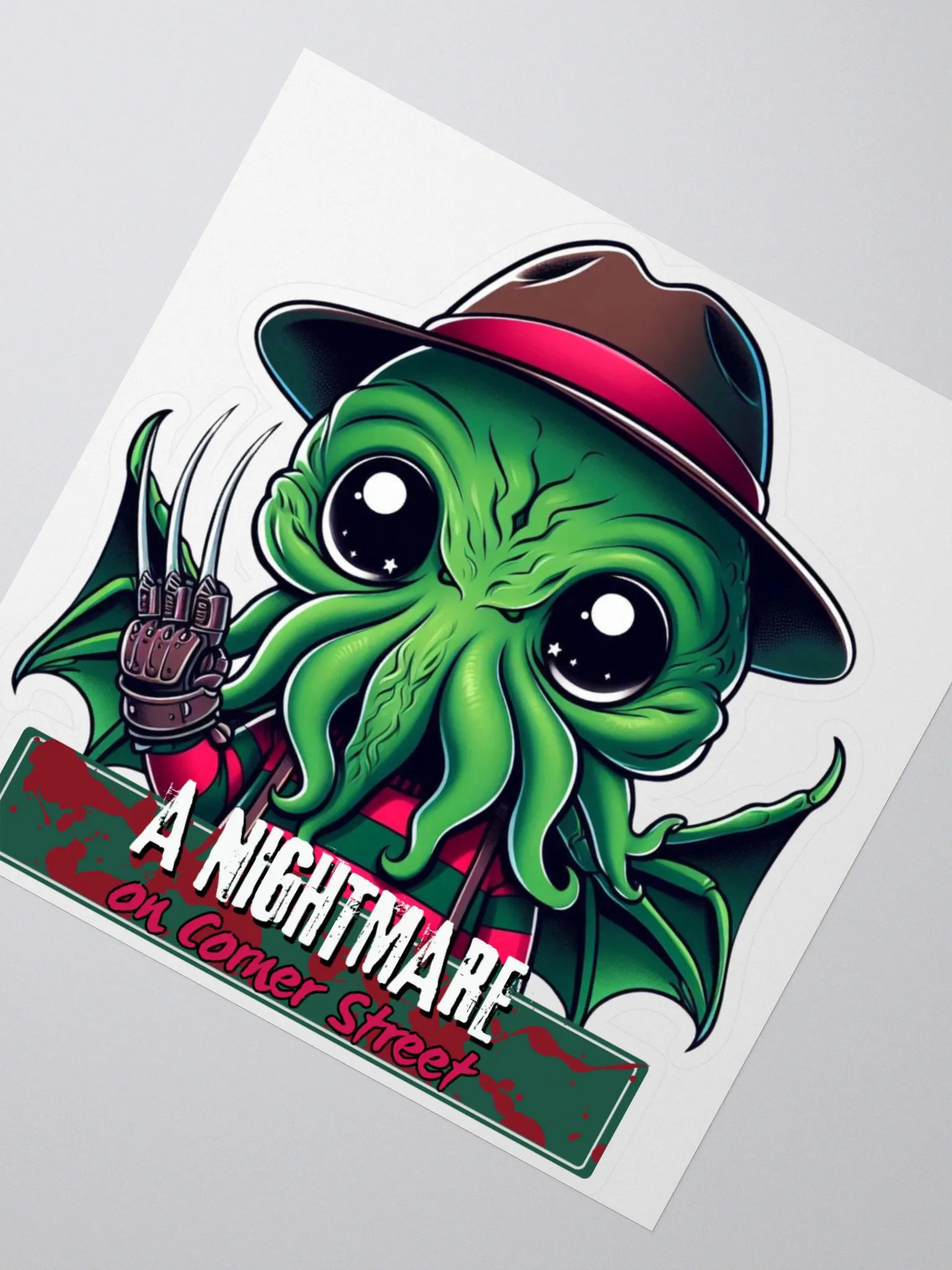 A Nightmare on Corner Street Sticker! product image (2)