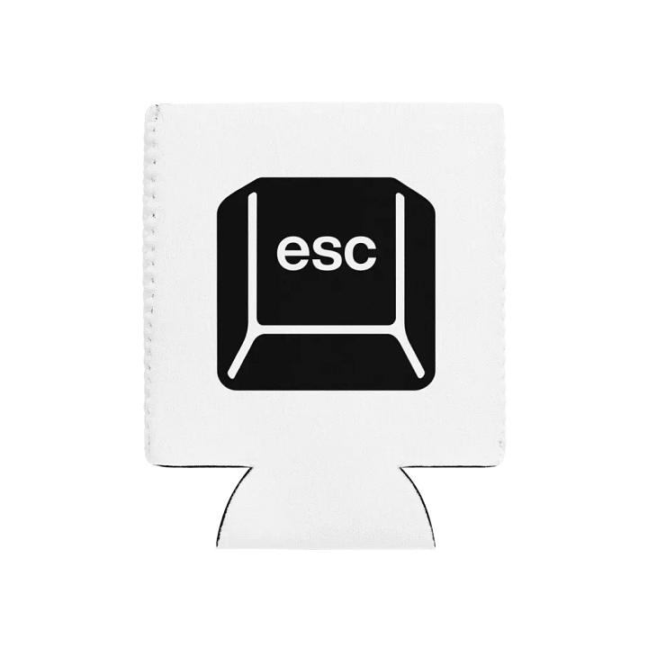 Escape Key Coozie product image (1)
