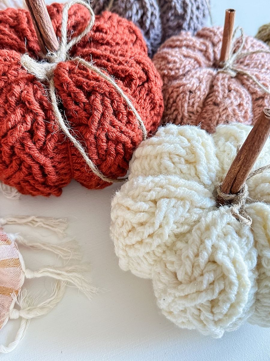 Cozy Cottage Cable Pumpkin Crochet Pattern product image (5)