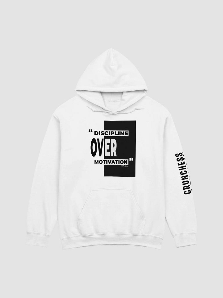 Discipline Over Motivation Hoodie - WT product image (1)