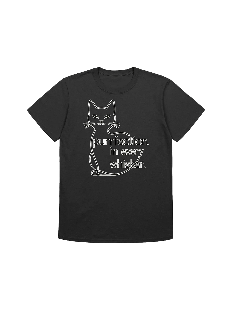 Cat Lover - Purrfection in Simplicity - A Cat's Elegance T-Shirt product image (5)