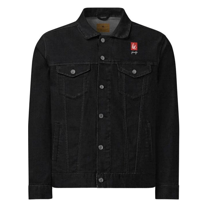 bi Script Denim Jacket product image (1)