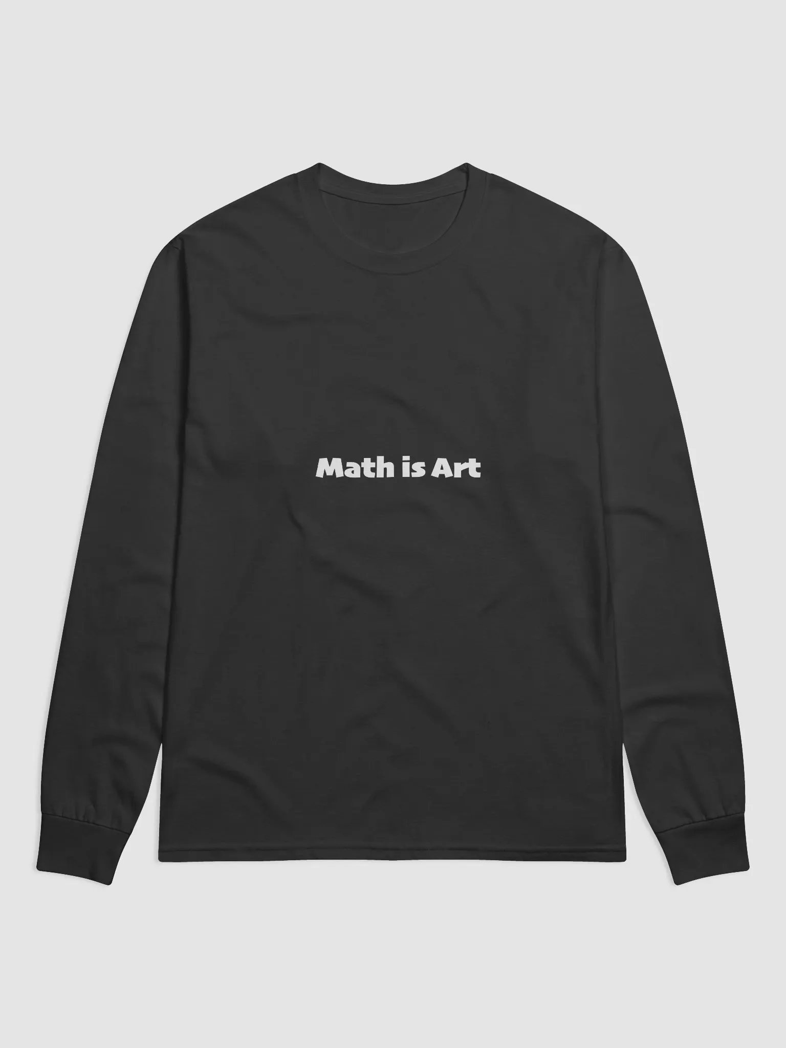 "Math is Art" Long Sleeve Shirt product image (1)