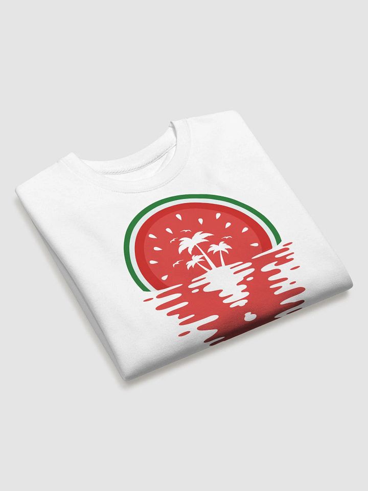 Sunset watermelon juice Melting - Classic Americana Sweatshirt product image (2)