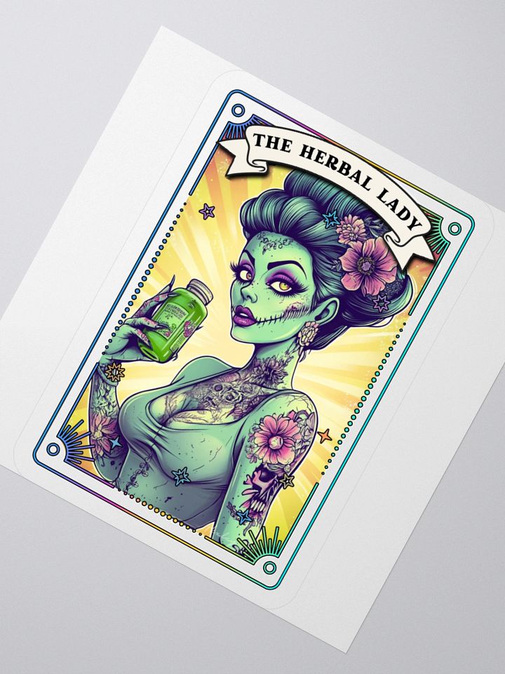 Zombabes: The Herbal Lady Sticker product image (2)
