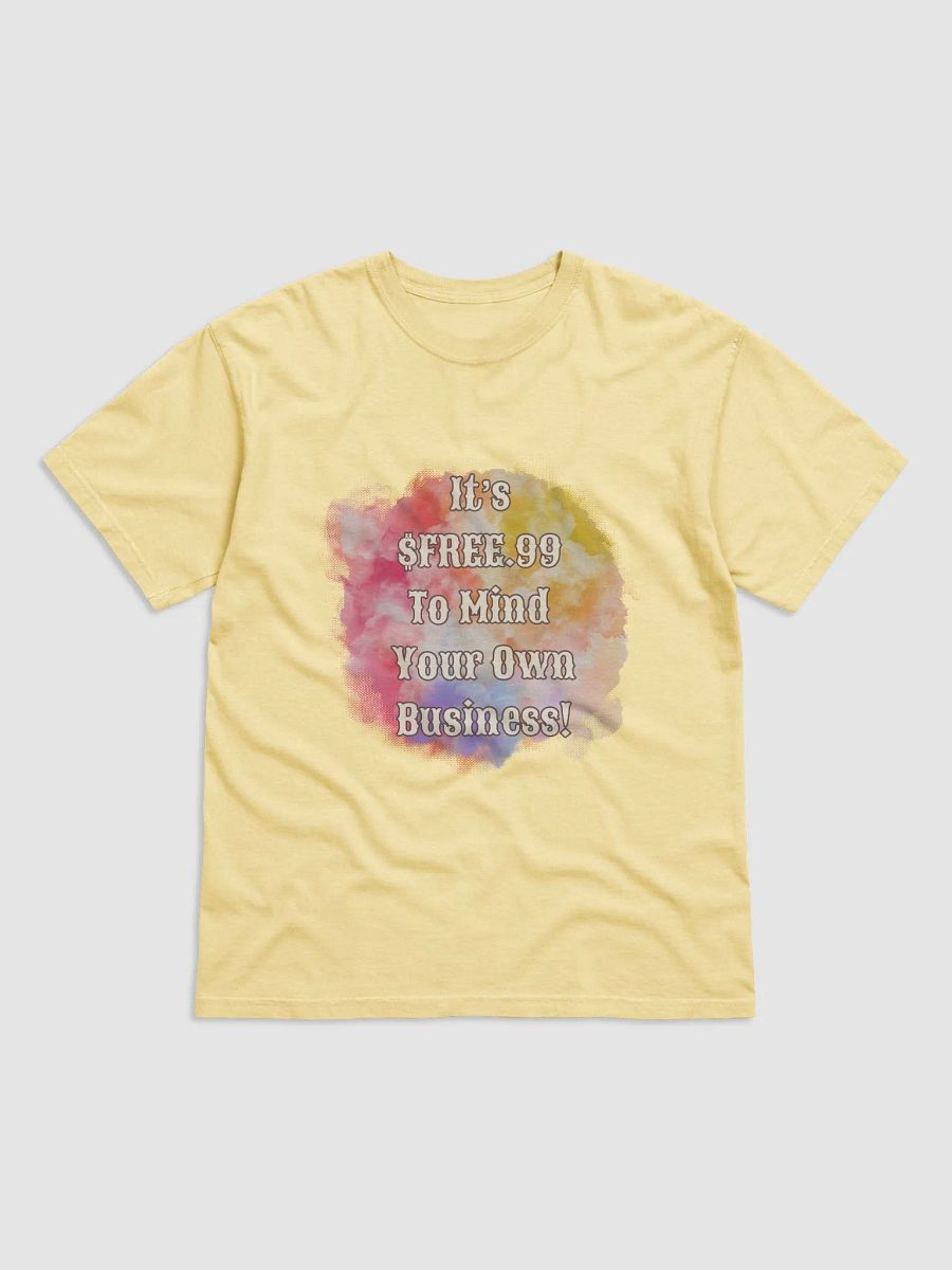 $FREE.99 Heavyweight T-Shirt product image (1)