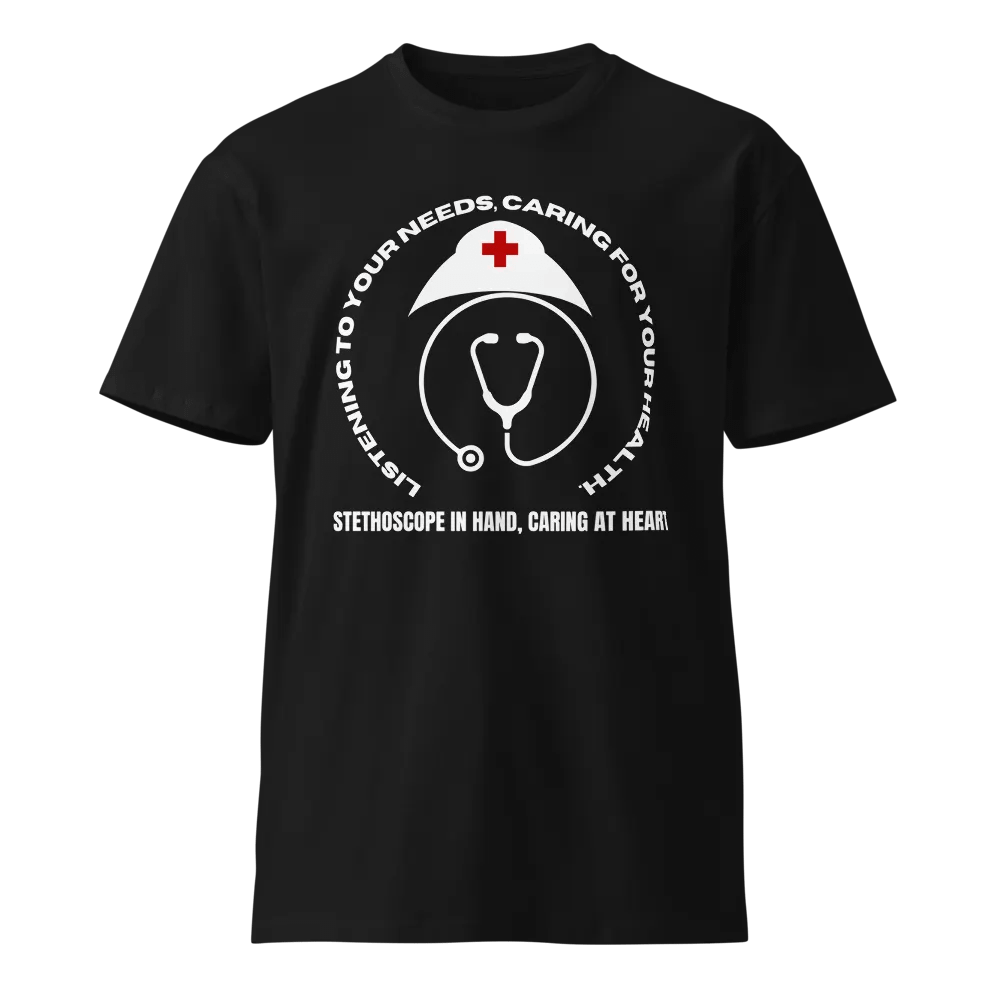 Heartbeat Hero Unisex Premium Tee product image (1)