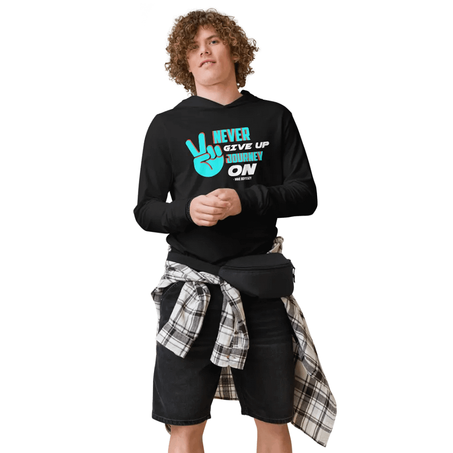 Never Give Up Mike Odyssey Hoodie! product image (3)