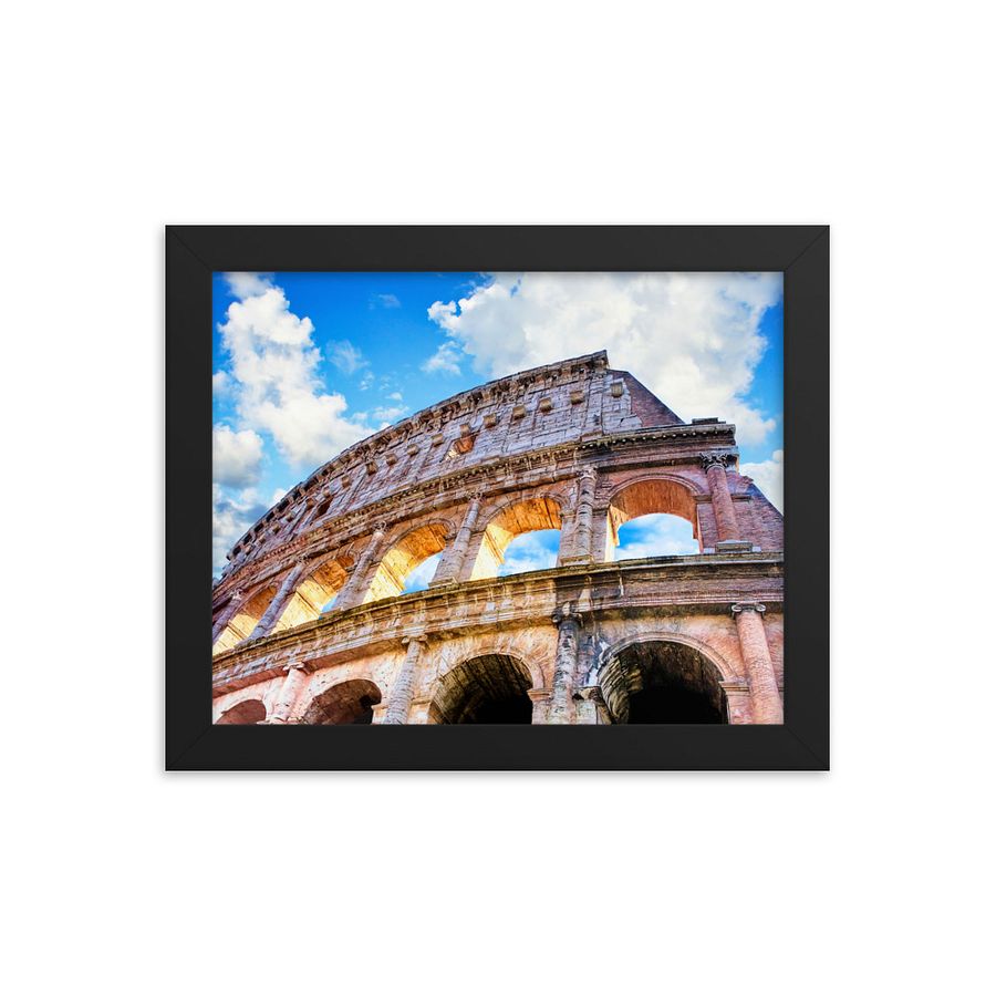 Colosseum Ruins - Rome Framed Poster product image (1)