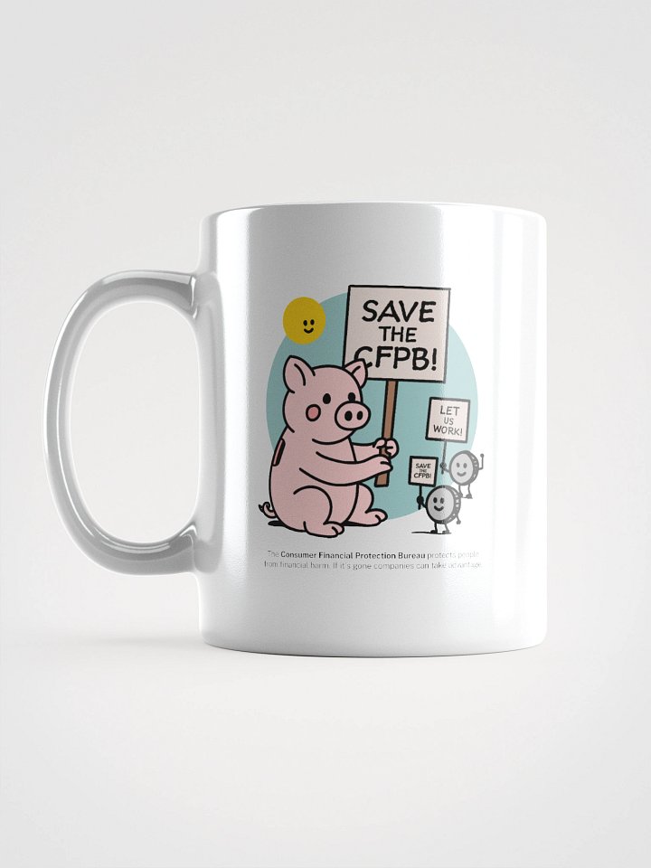 CFPB Piggy Bank Picket Mug product image (2)