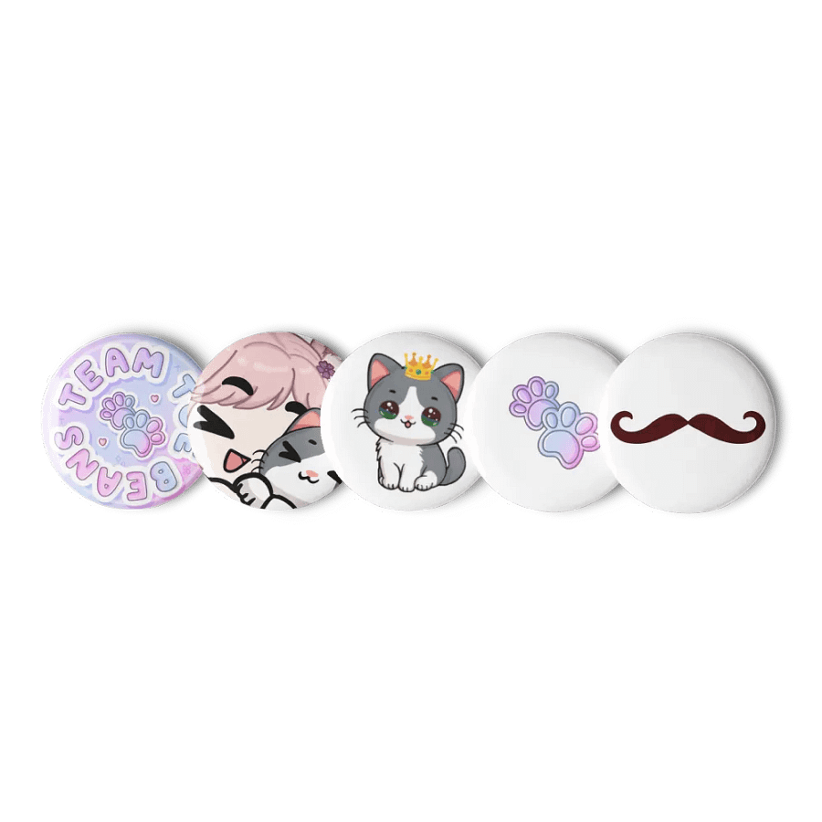 Team Toe Bean Buttons product image (1)