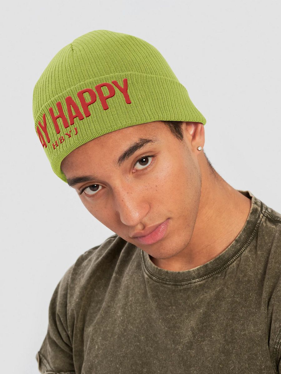 Stay Happy Beanie product image (14)