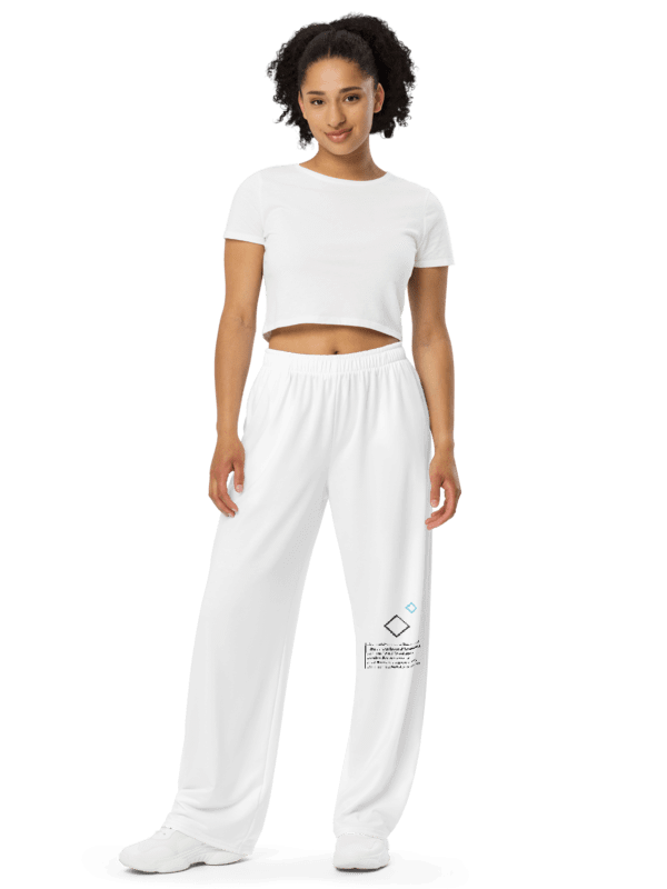 contrast Cozy Pants - light blue line product image (6)