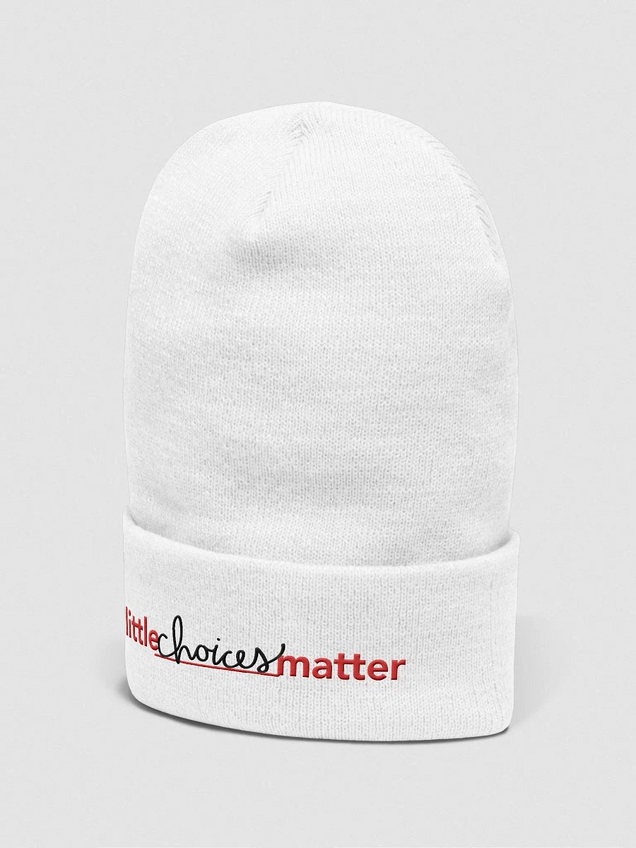 Little Choices Matter (Yupoong Cuffed Beanie) product image (7)