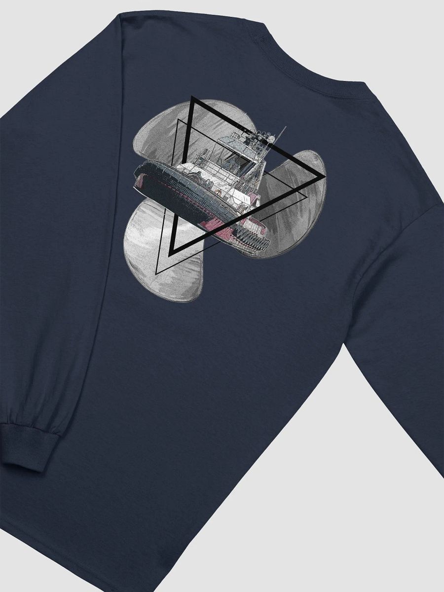 Three blade prop triangle Athena tug Long Sleeve Tee product image (4)