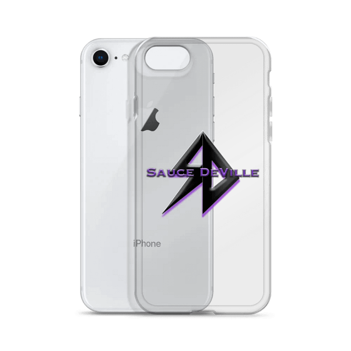 SauceDeVille Sleek & Modern iPhone® Clear Case product image (328)