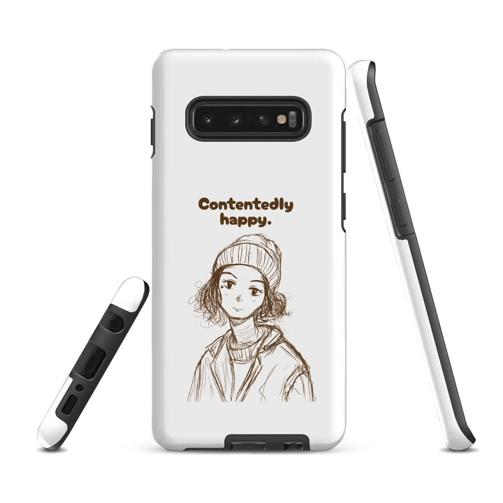 Contentedly Happy Tough Case product image (5)
