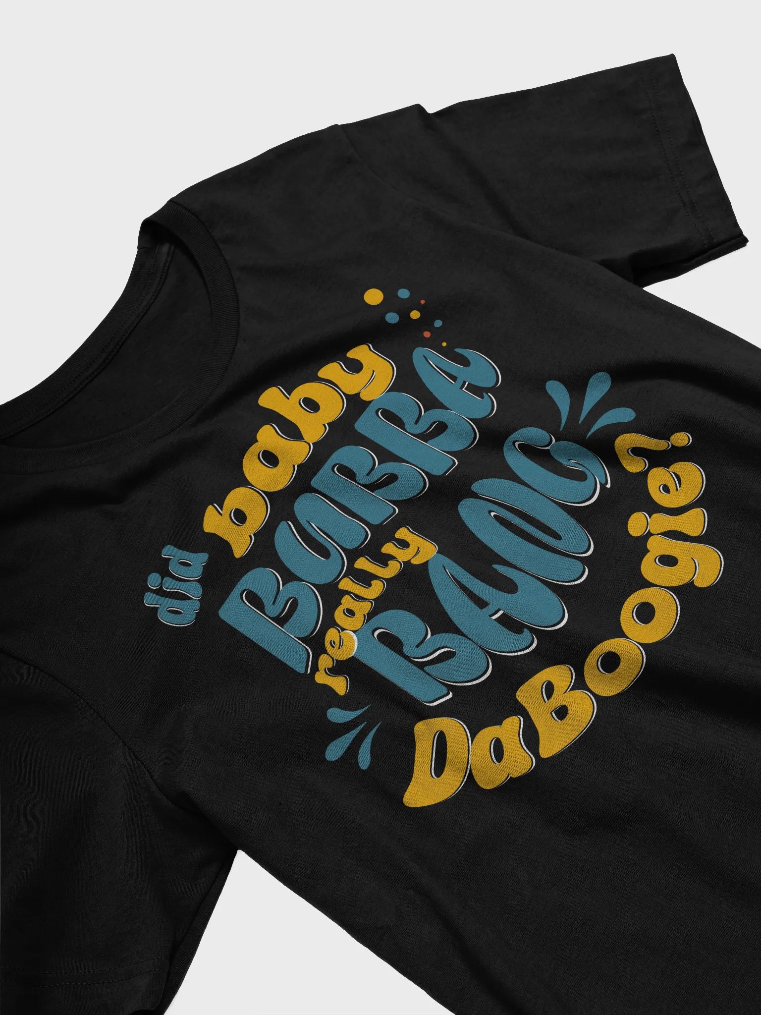 Did Baby Bubba Bang DaBoogie tee (black/navy) product image (2)