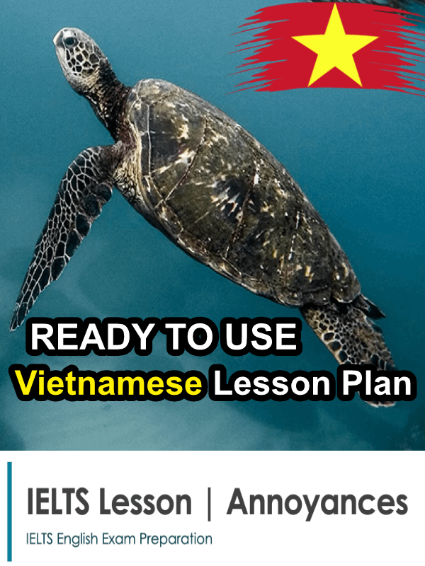 Ready to use Vietnamese IELTS Lesson plan I Subject 'ANNOYANCES' product image (1)