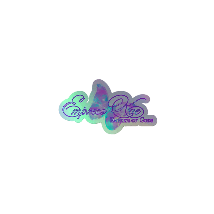 Empress Kae logo Holographic product image (1)