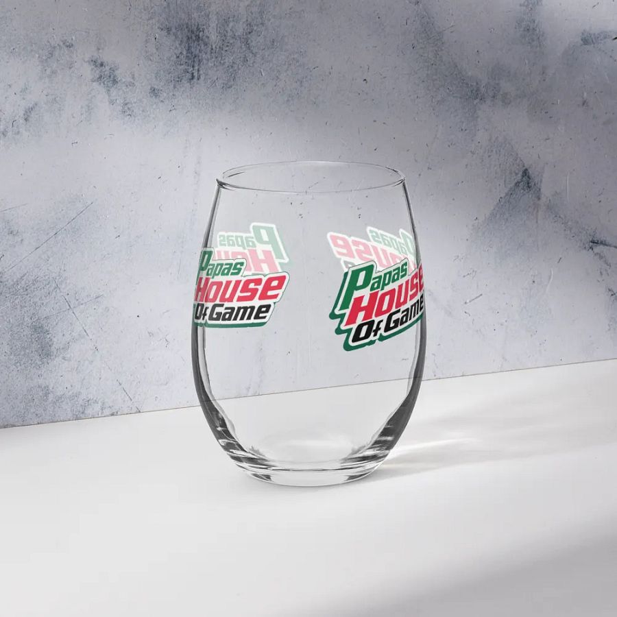 Papas House of Game Stemless Wine Glass product image (5)