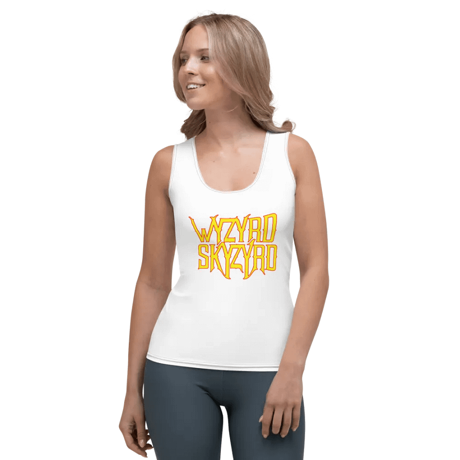 Wyzyrd Skyzyrd Logo All-Over Print Women's Tank Top product image (1)