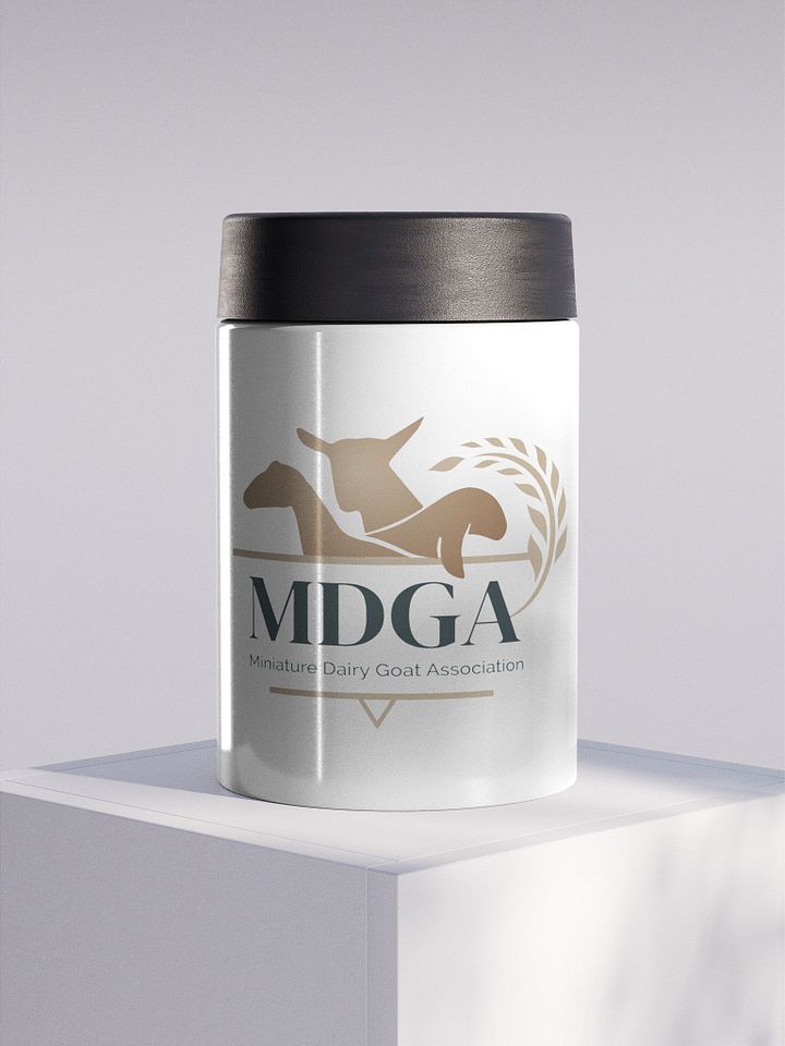 MDGA Logo Stanless Steel Koozie product image (1)
