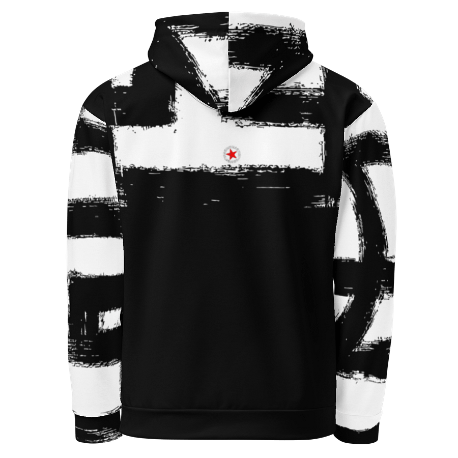 No.437 All-Over Print Recycled Unisex Hoodie Design by IngeniumArtist product image (3)