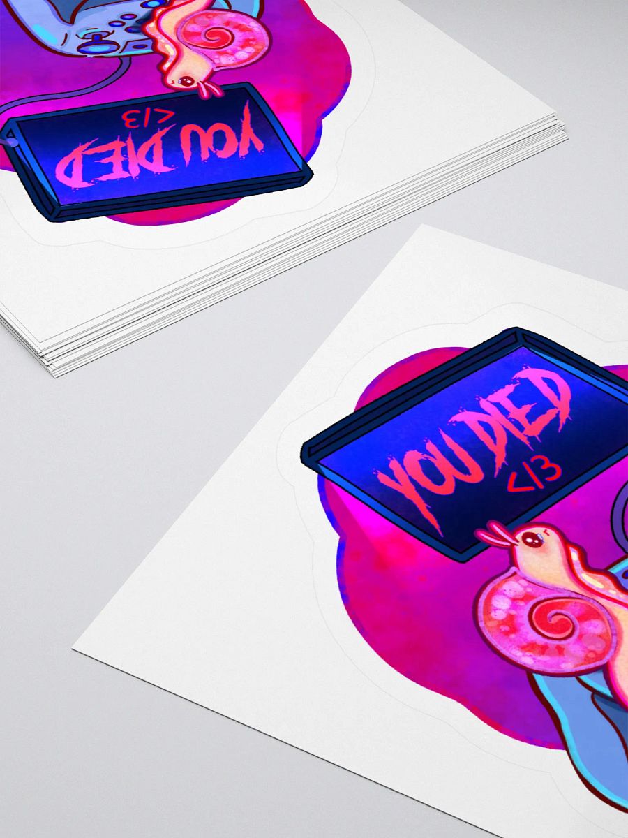 Gamer Snail Sticker product image (11)