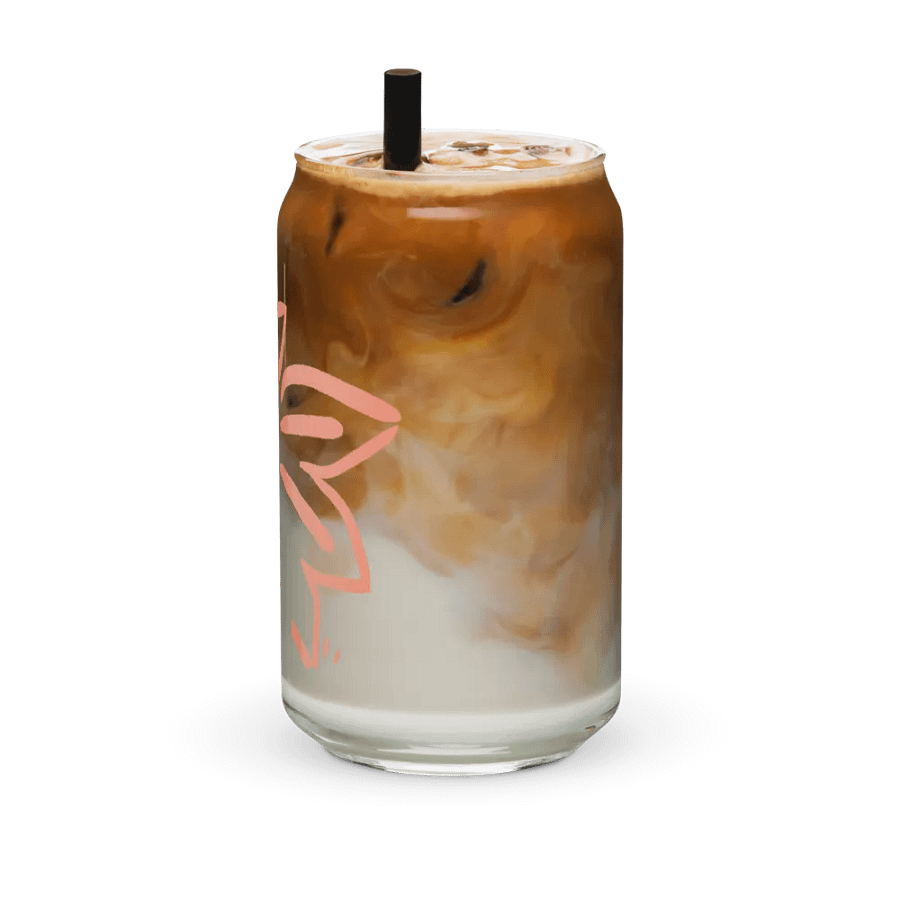 Axolotl Energy Royal || Can-Shaped Glass product image (12)