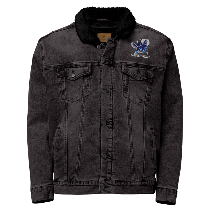 Blue wolf patch product image (1)