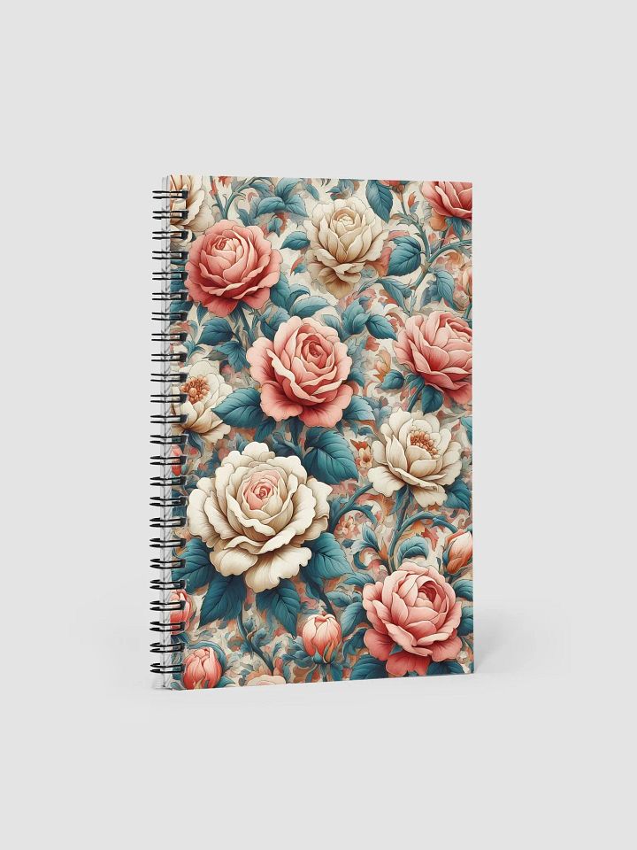 Royal Floral Spiral Notebook product image (1)
