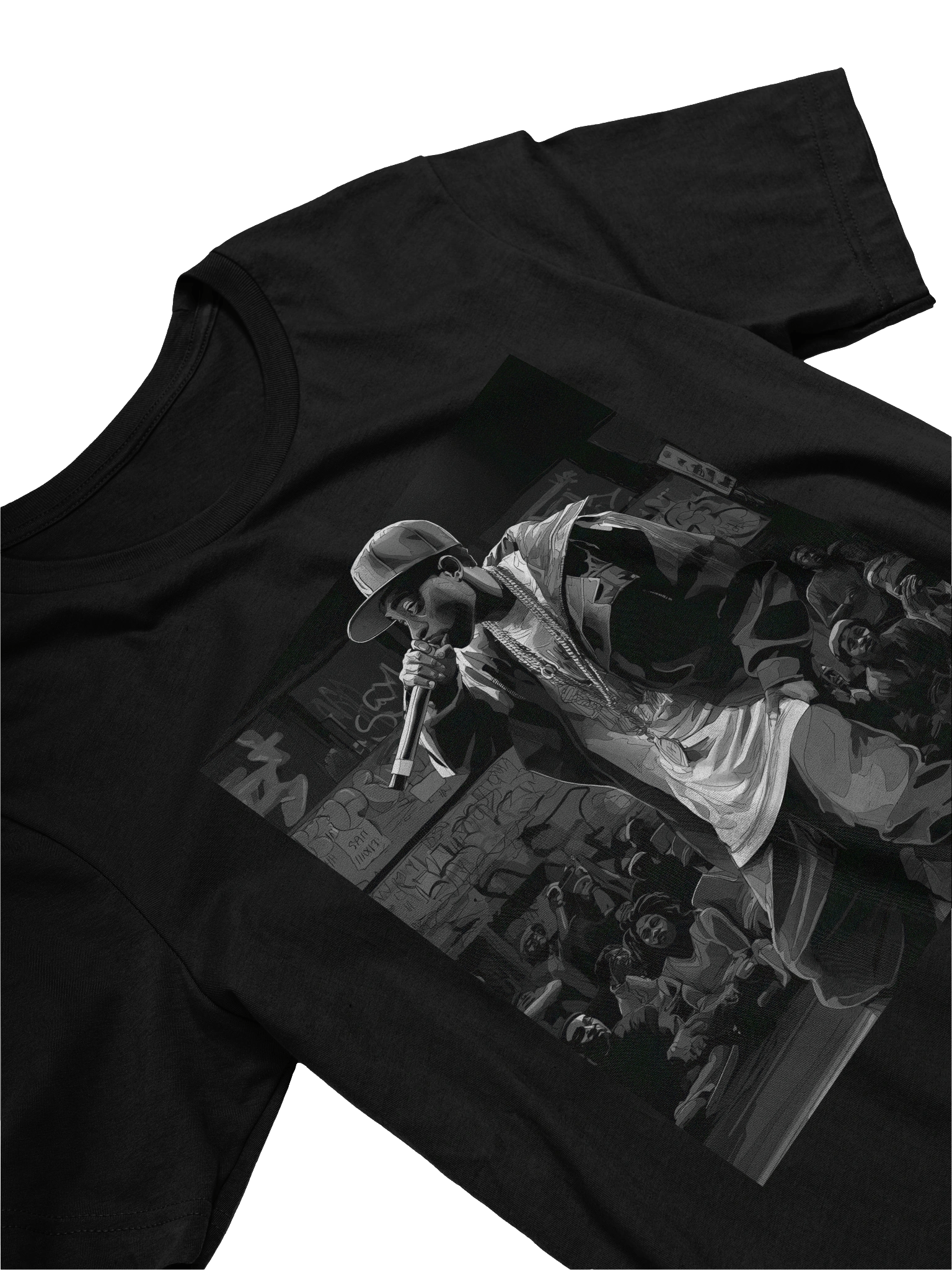 Urban Groove Microphone T-Shirt product image (3)