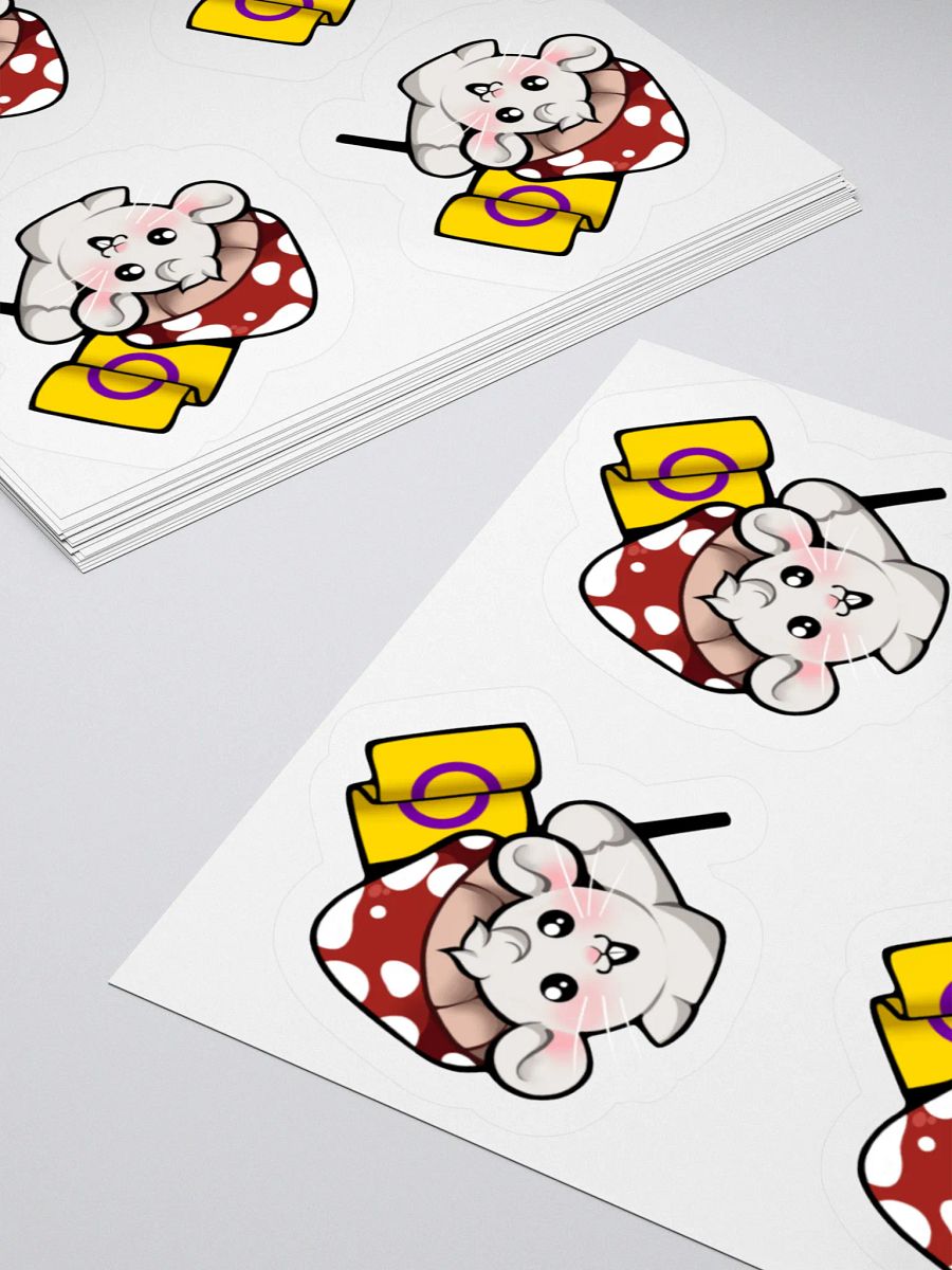 Intersex Pride Flag Stickers product image (4)