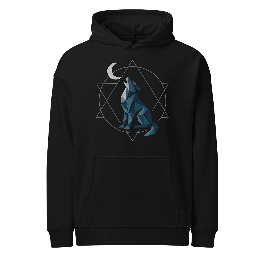 Lunar Howl Unisex Organic Hoodie product image (1)