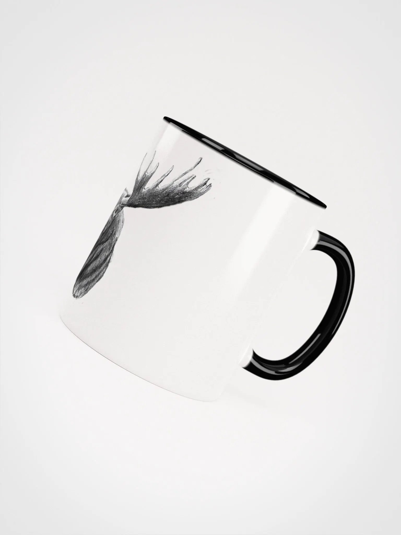Moose Drawing Mug product image (44)